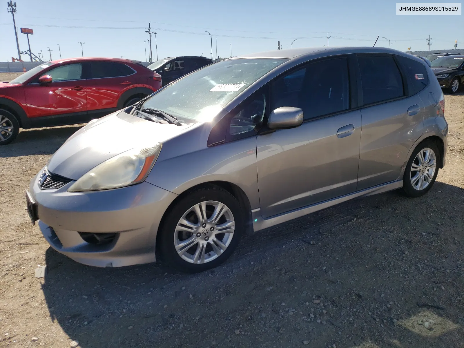 2009 Honda Fit Sport VIN: JHMGE88689S015529 Lot: 58006534