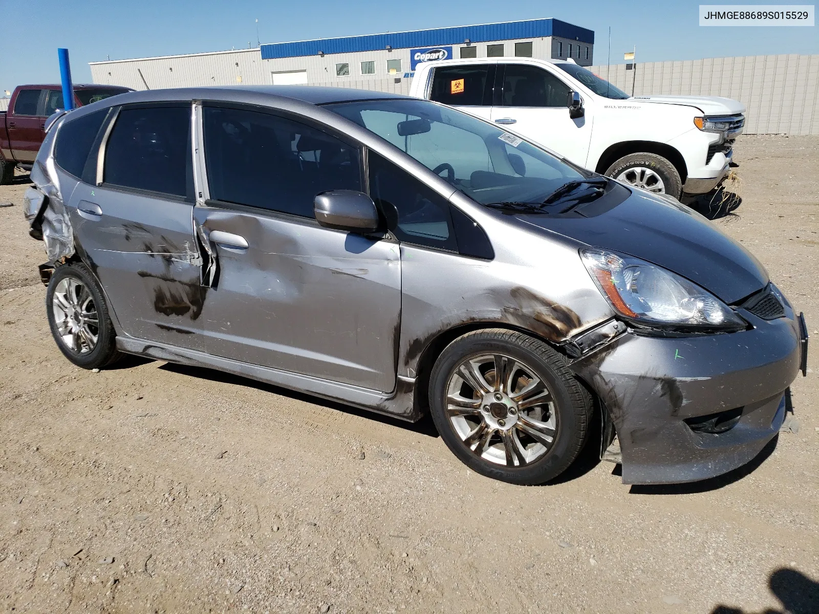 JHMGE88689S015529 2009 Honda Fit Sport