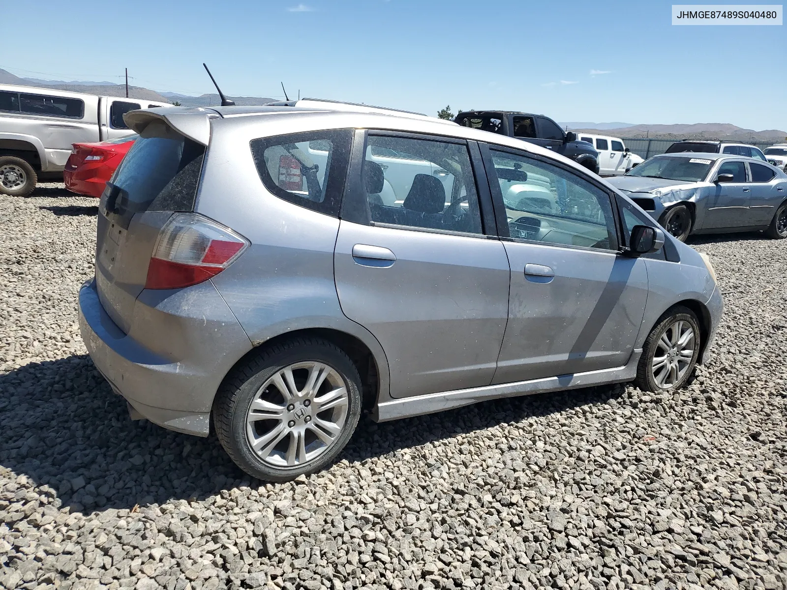 2009 Honda Fit Sport VIN: JHMGE87489S040480 Lot: 58700264