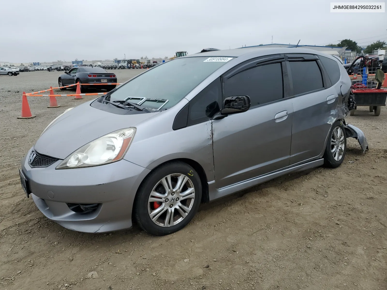 JHMGE88429S032261 2009 Honda Fit Sport