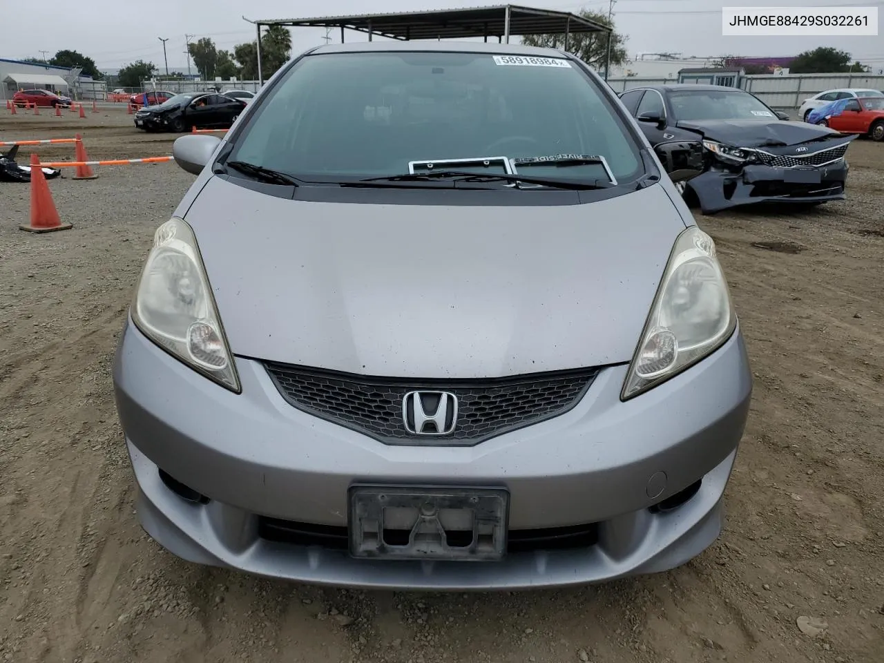 JHMGE88429S032261 2009 Honda Fit Sport