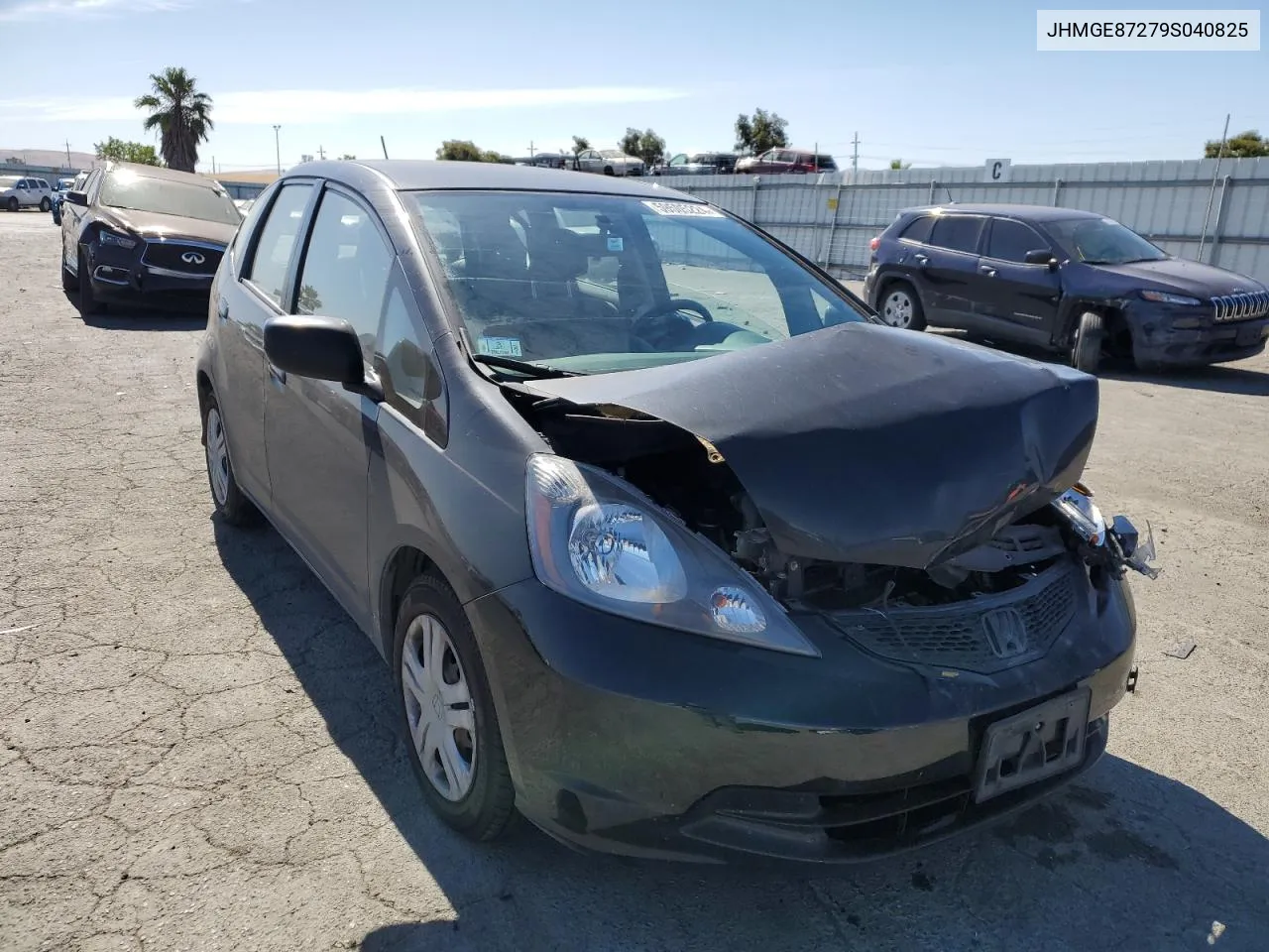 2009 Honda Fit VIN: JHMGE87279S040825 Lot: 59505224