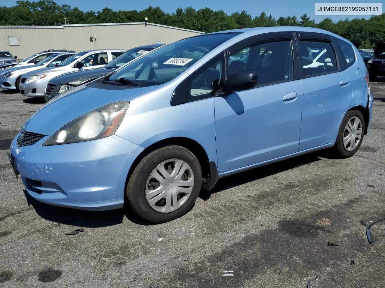 2009 Honda Fit VIN: JHMGE88219S057151 Lot: 60092194