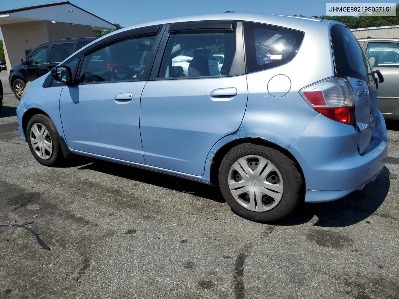 JHMGE88219S057151 2009 Honda Fit