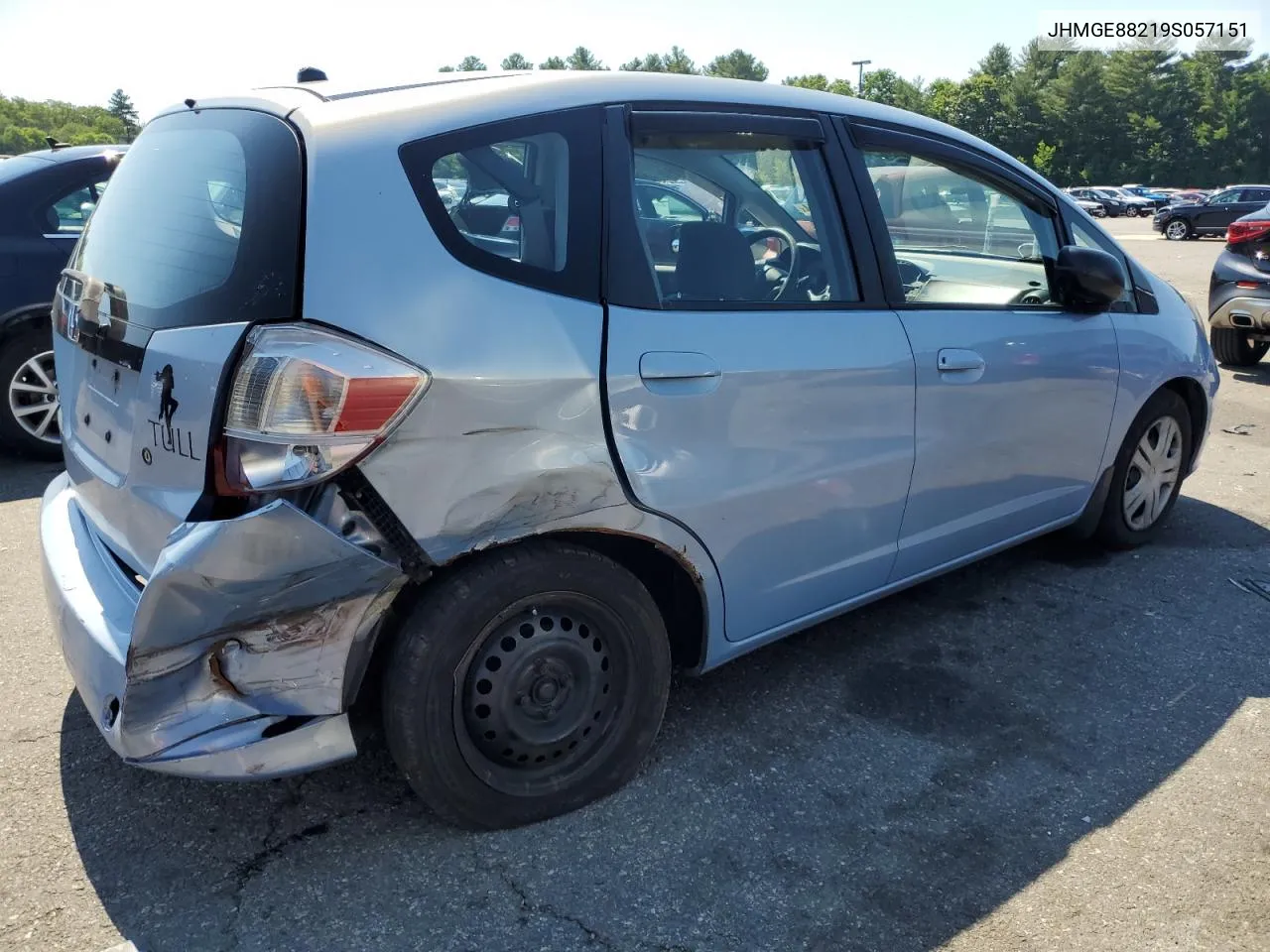 JHMGE88219S057151 2009 Honda Fit