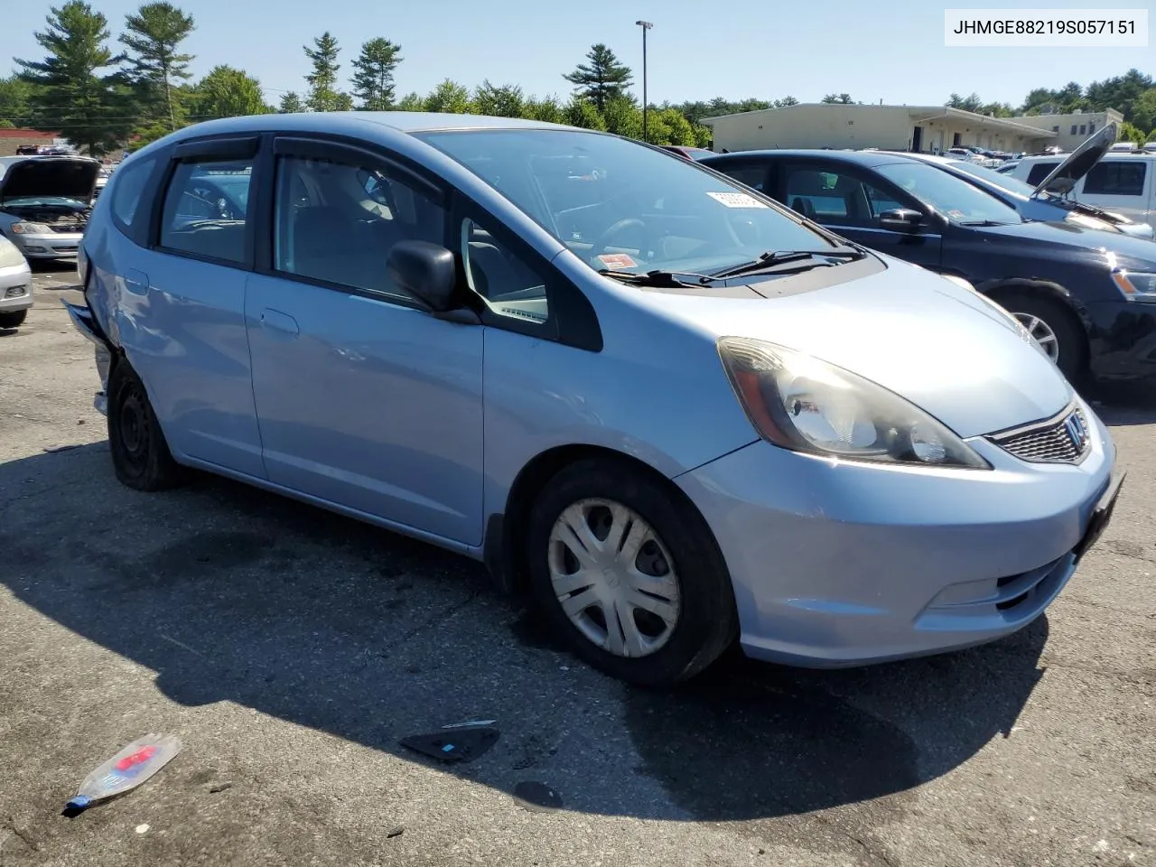 2009 Honda Fit VIN: JHMGE88219S057151 Lot: 60092194