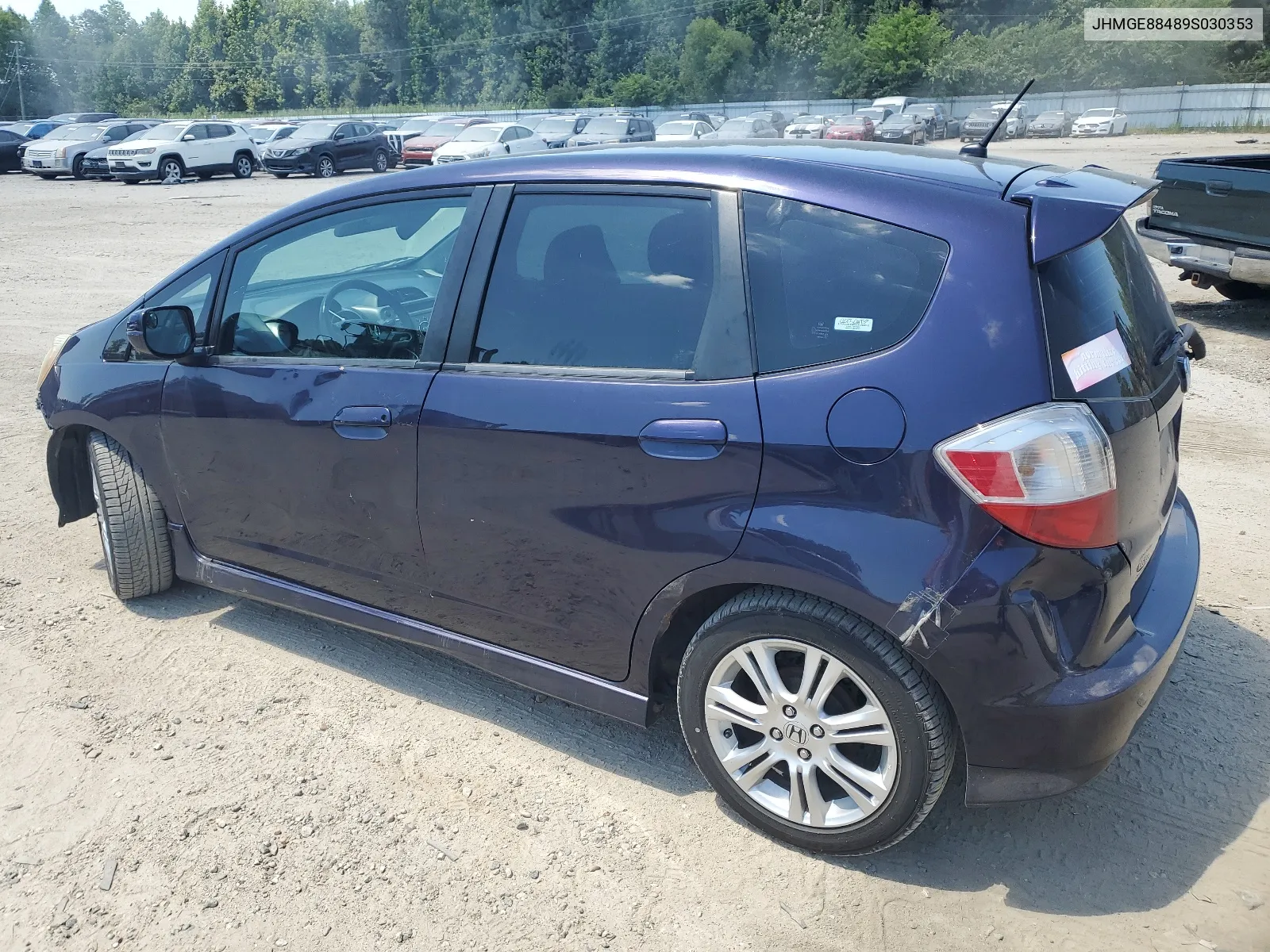 2009 Honda Fit Sport VIN: JHMGE88489S030353 Lot: 60154114