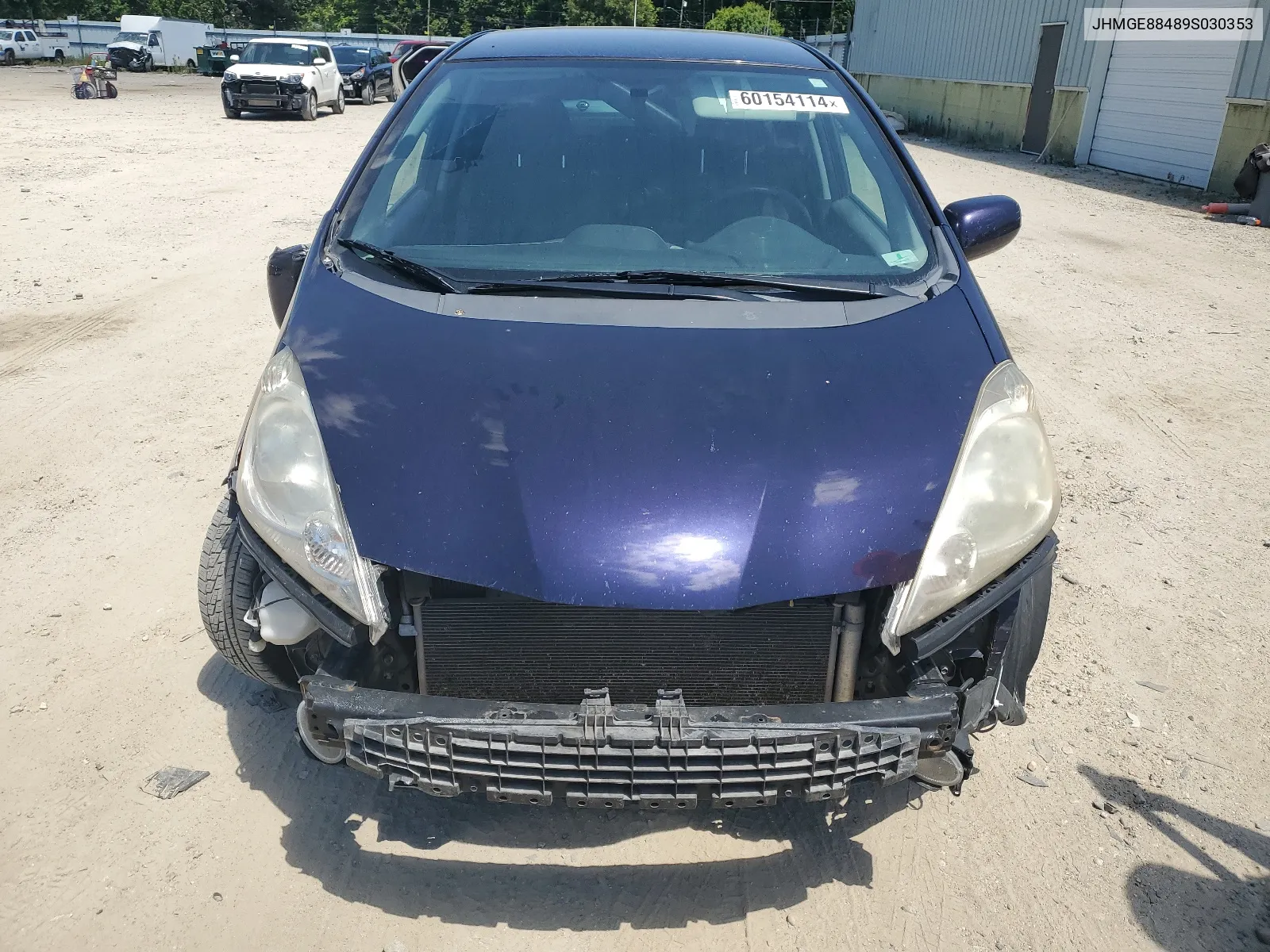 JHMGE88489S030353 2009 Honda Fit Sport