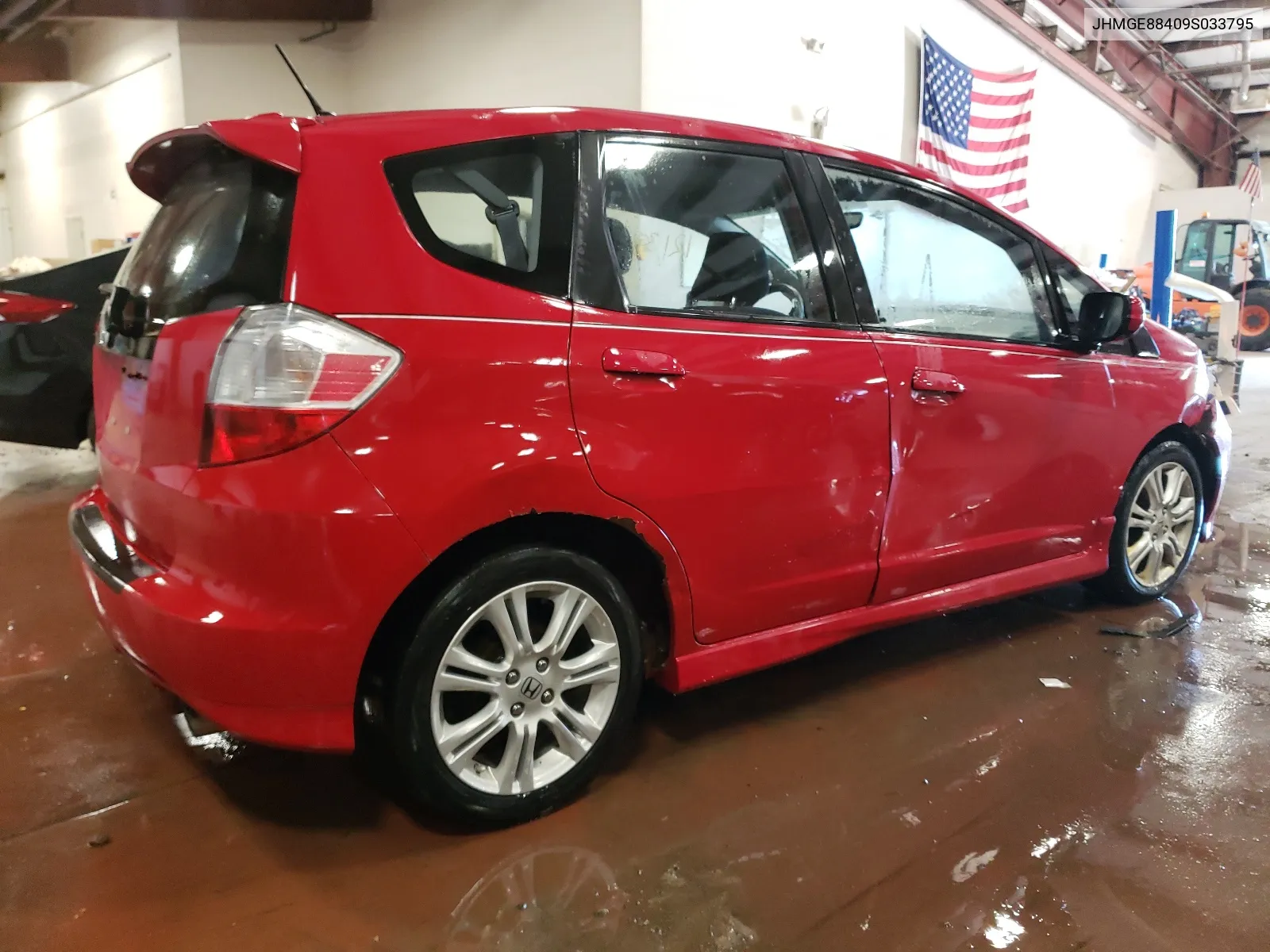 2009 Honda Fit Sport VIN: JHMGE88409S033795 Lot: 60464444