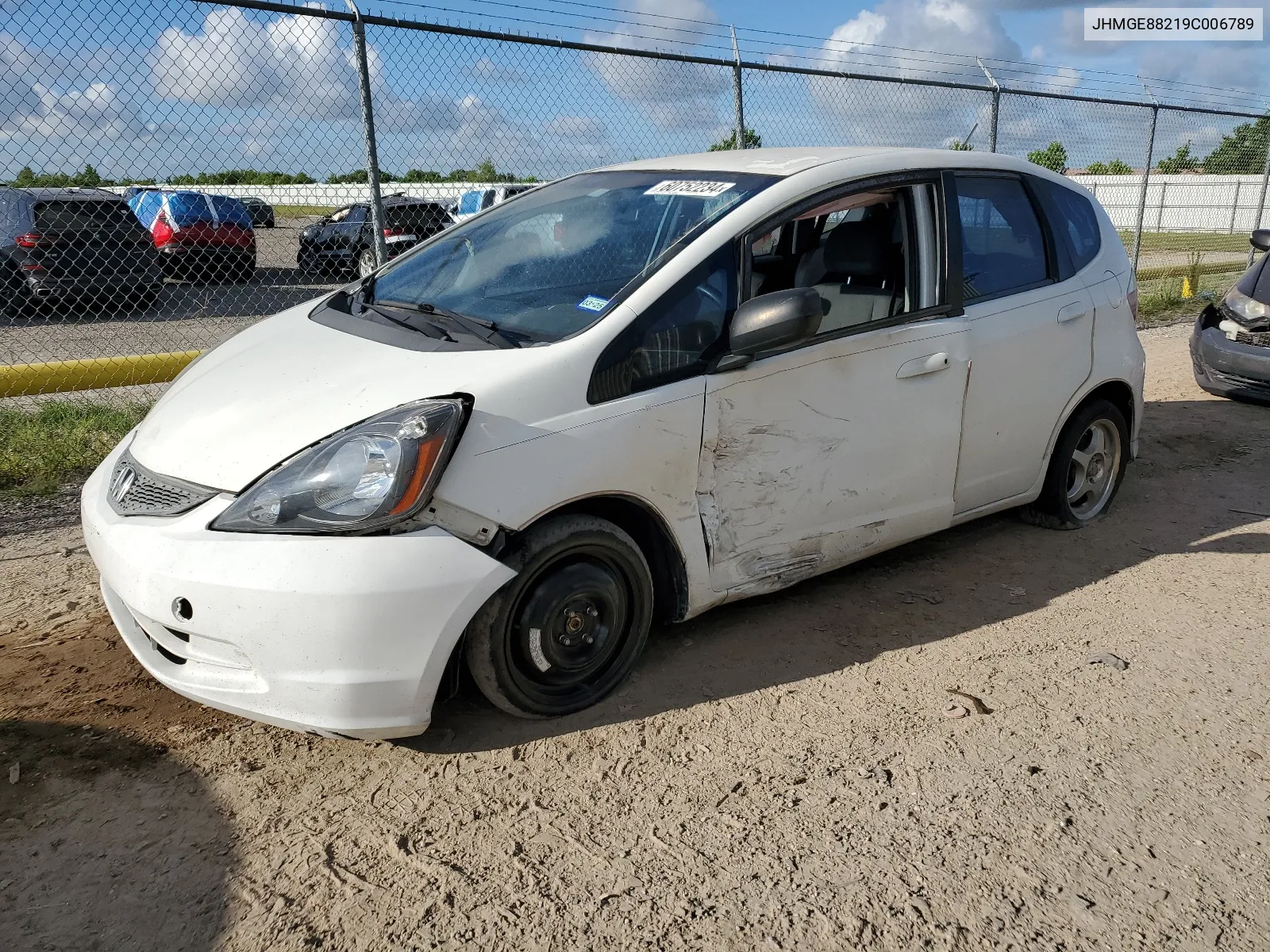 JHMGE88219C006789 2009 Honda Fit