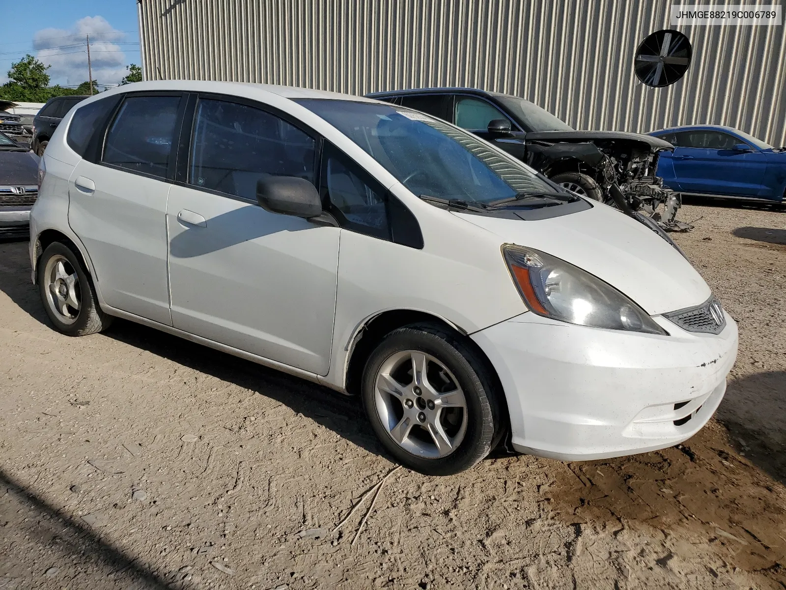 JHMGE88219C006789 2009 Honda Fit