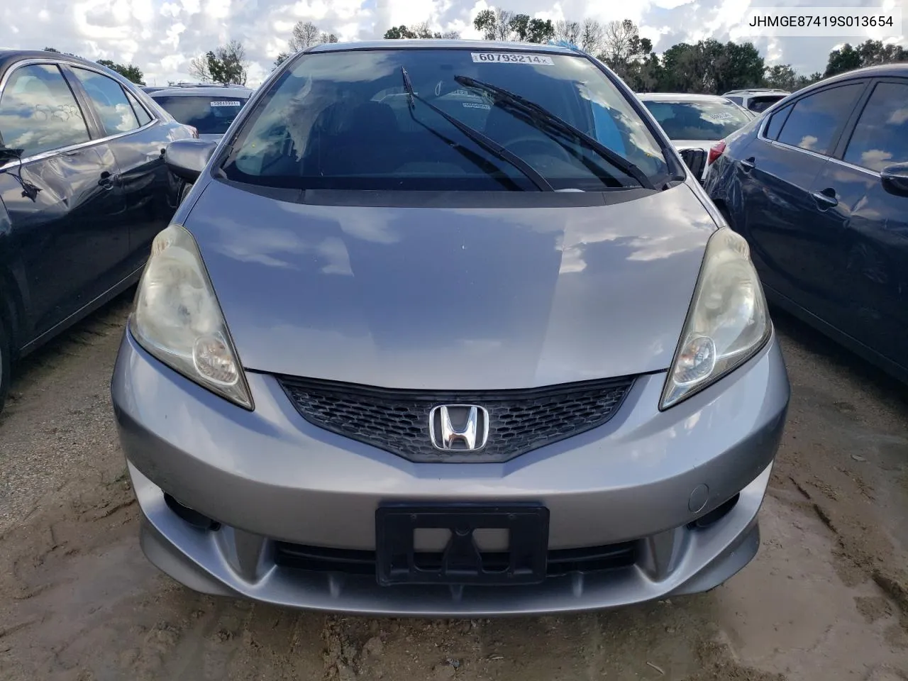 2009 Honda Fit Sport VIN: JHMGE87419S013654 Lot: 60793214