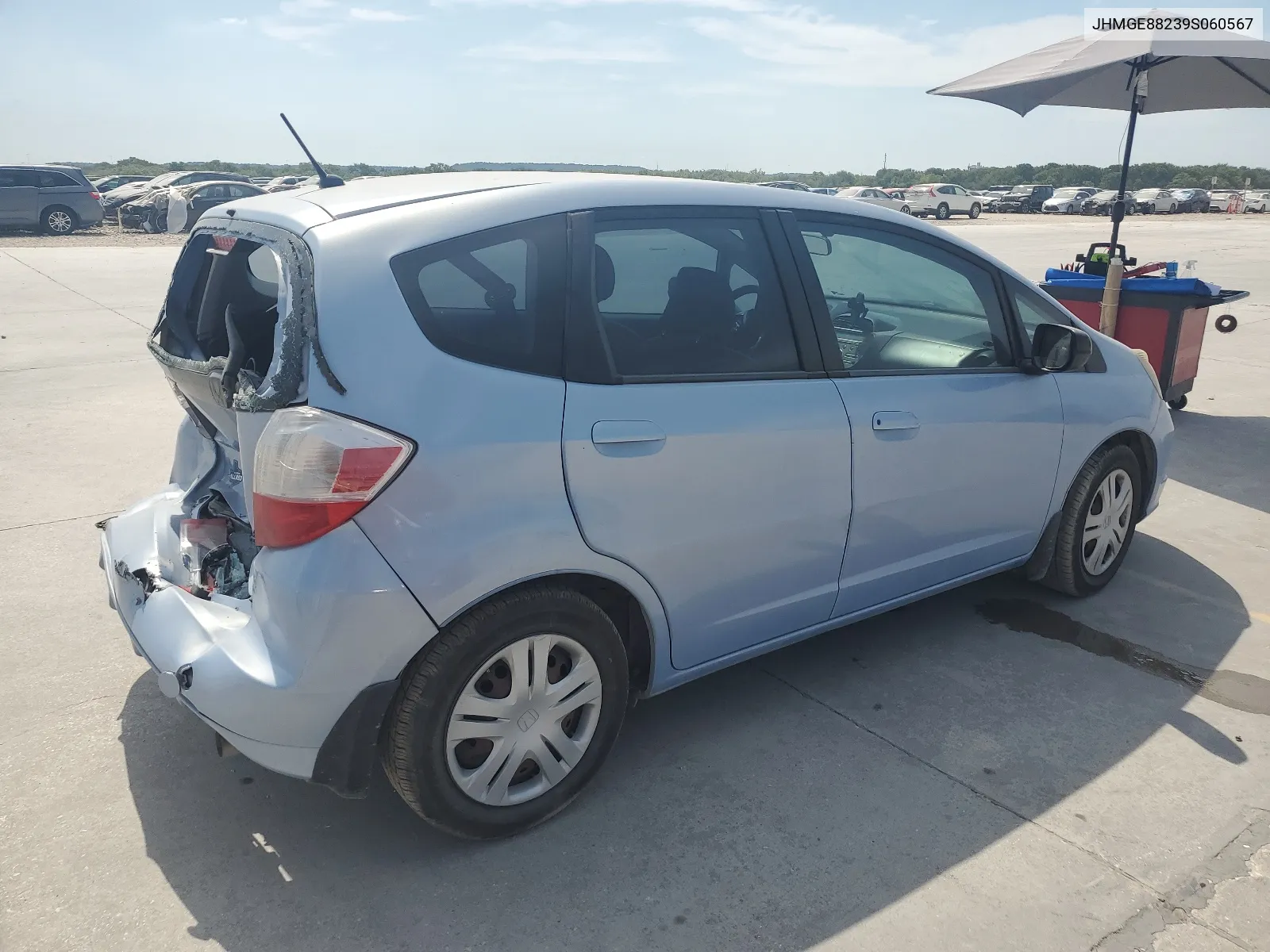 JHMGE88239S060567 2009 Honda Fit