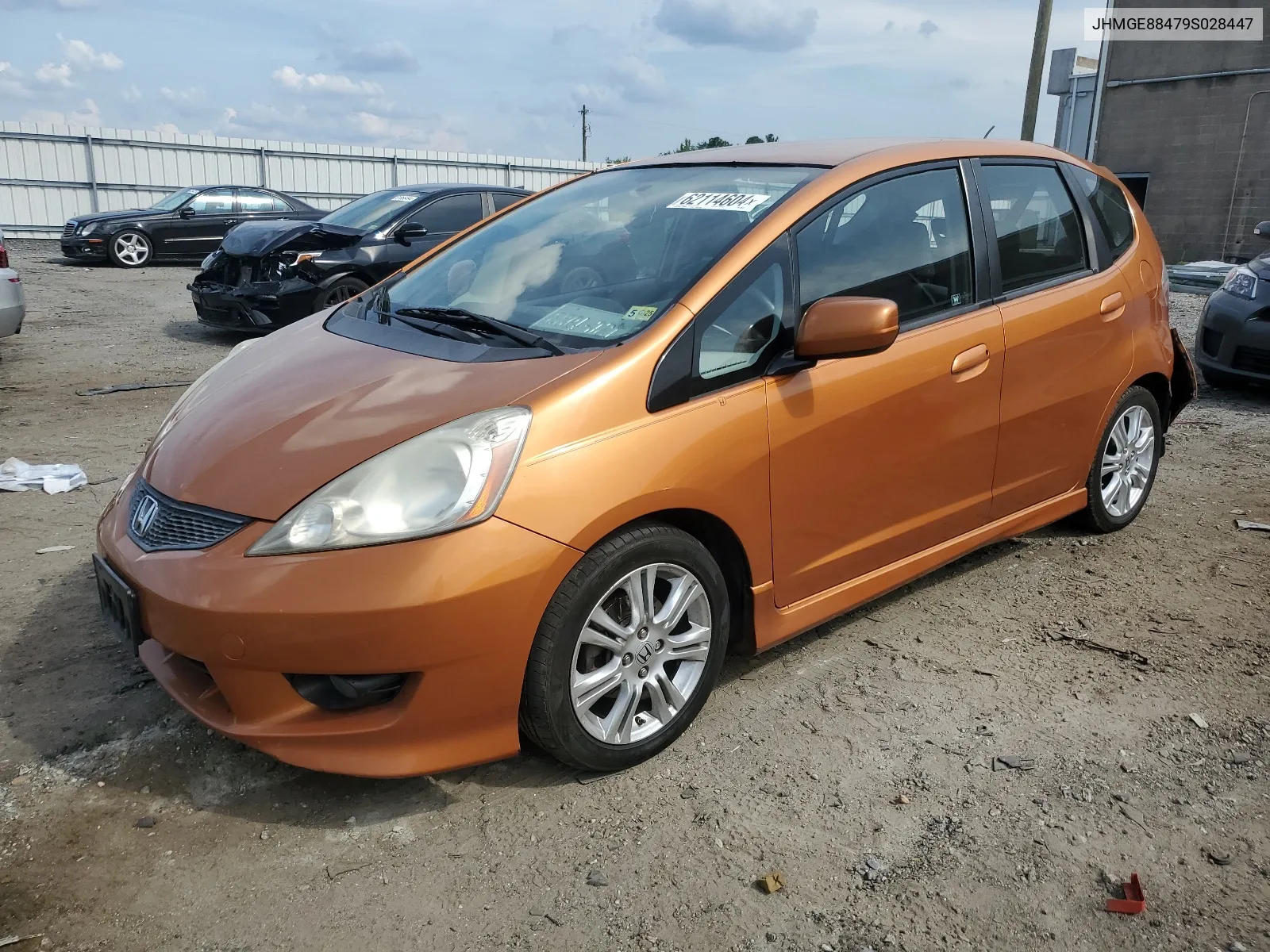 JHMGE88479S028447 2009 Honda Fit Sport