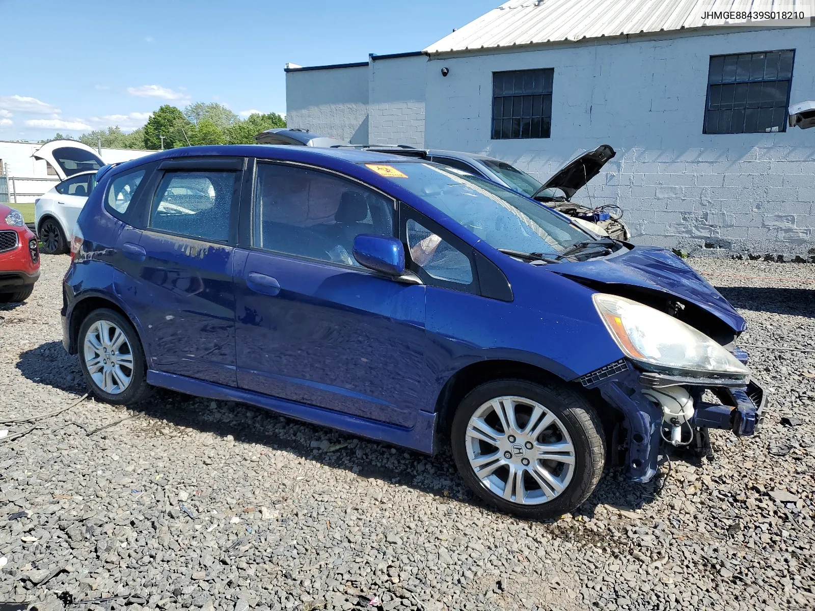 JHMGE88439S018210 2009 Honda Fit Sport