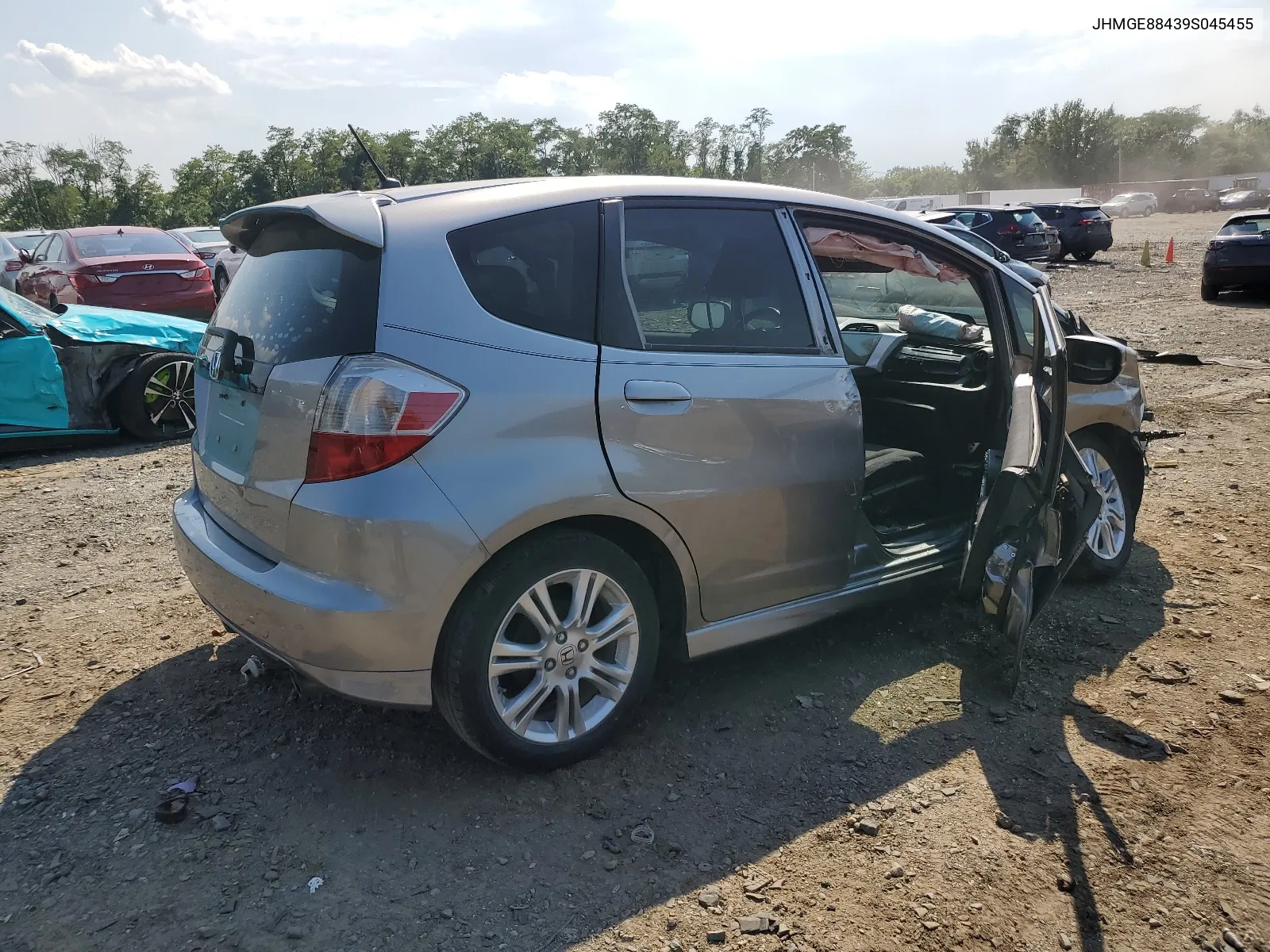 JHMGE88439S045455 2009 Honda Fit Sport