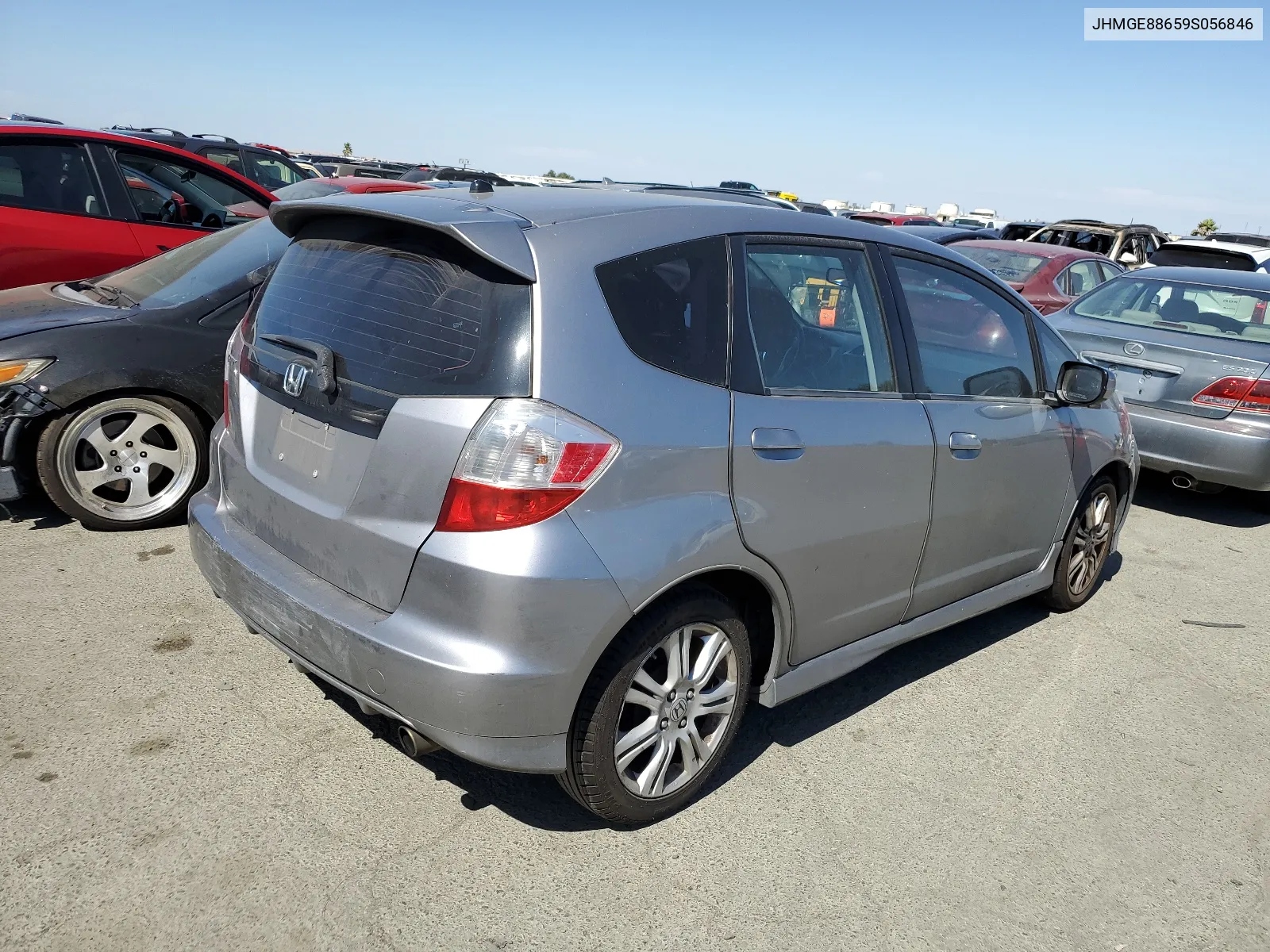 JHMGE88659S056846 2009 Honda Fit Sport