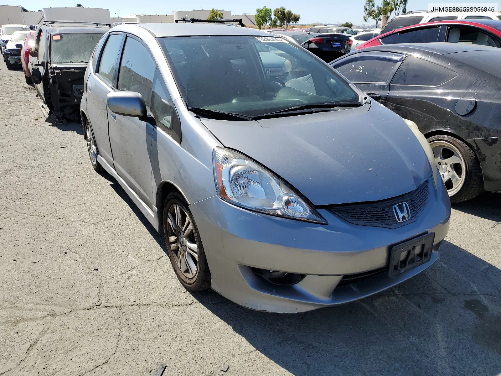 2009 Honda Fit Sport VIN: JHMGE88659S056846 Lot: 62963564