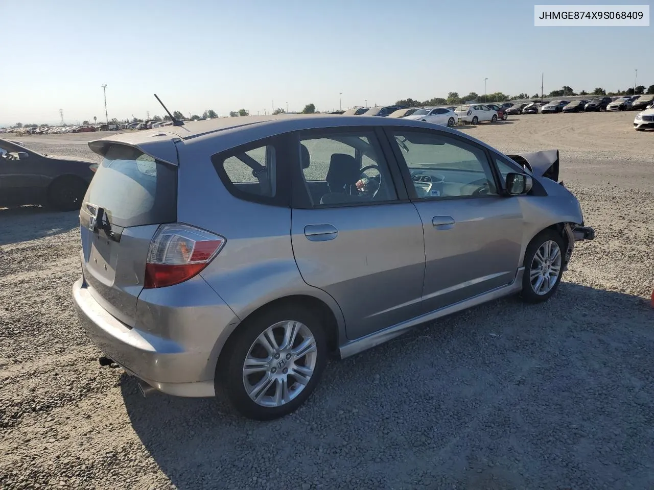 2009 Honda Fit Sport VIN: JHMGE874X9S068409 Lot: 63106954