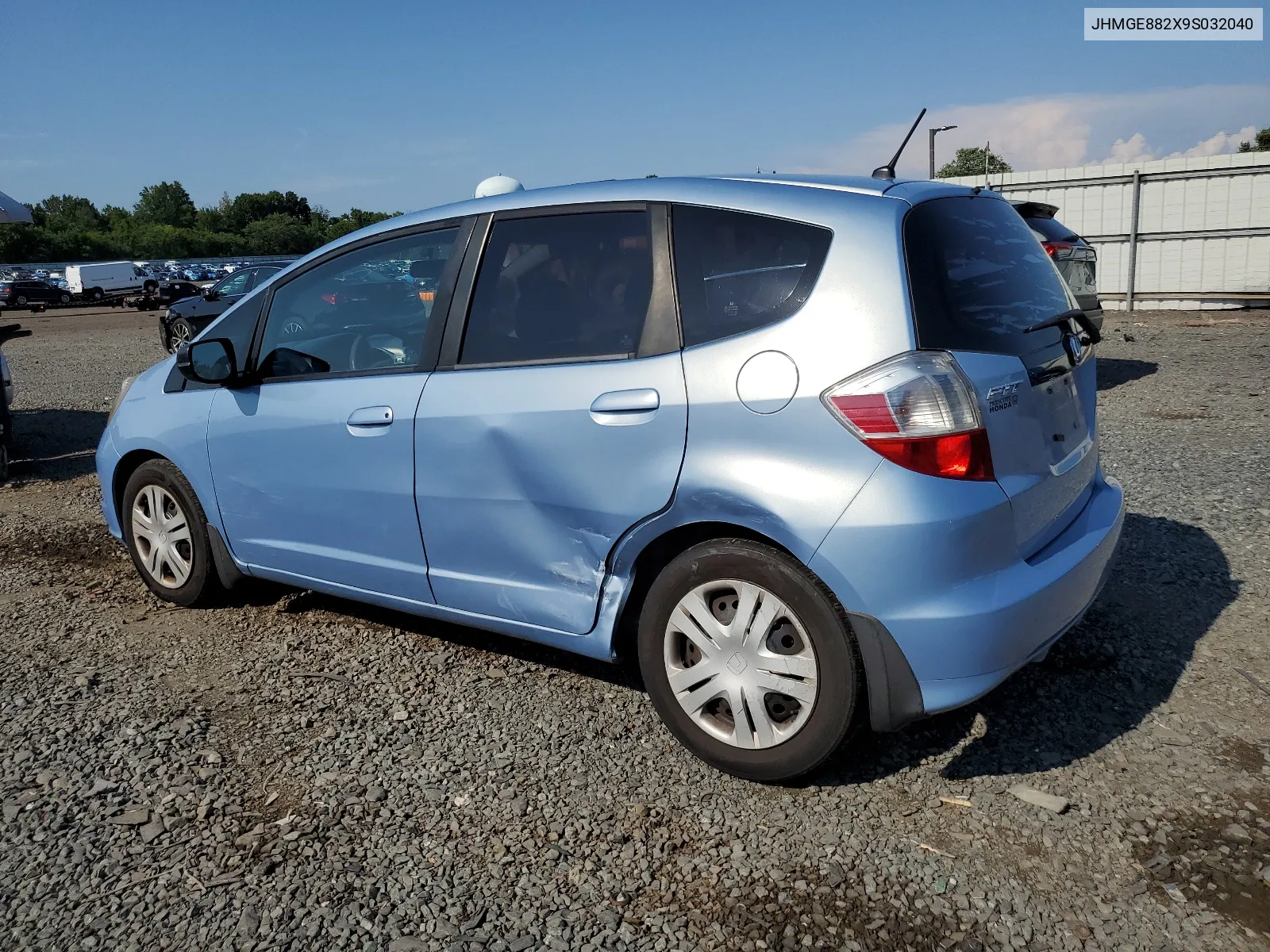 2009 Honda Fit VIN: JHMGE882X9S032040 Lot: 63217164