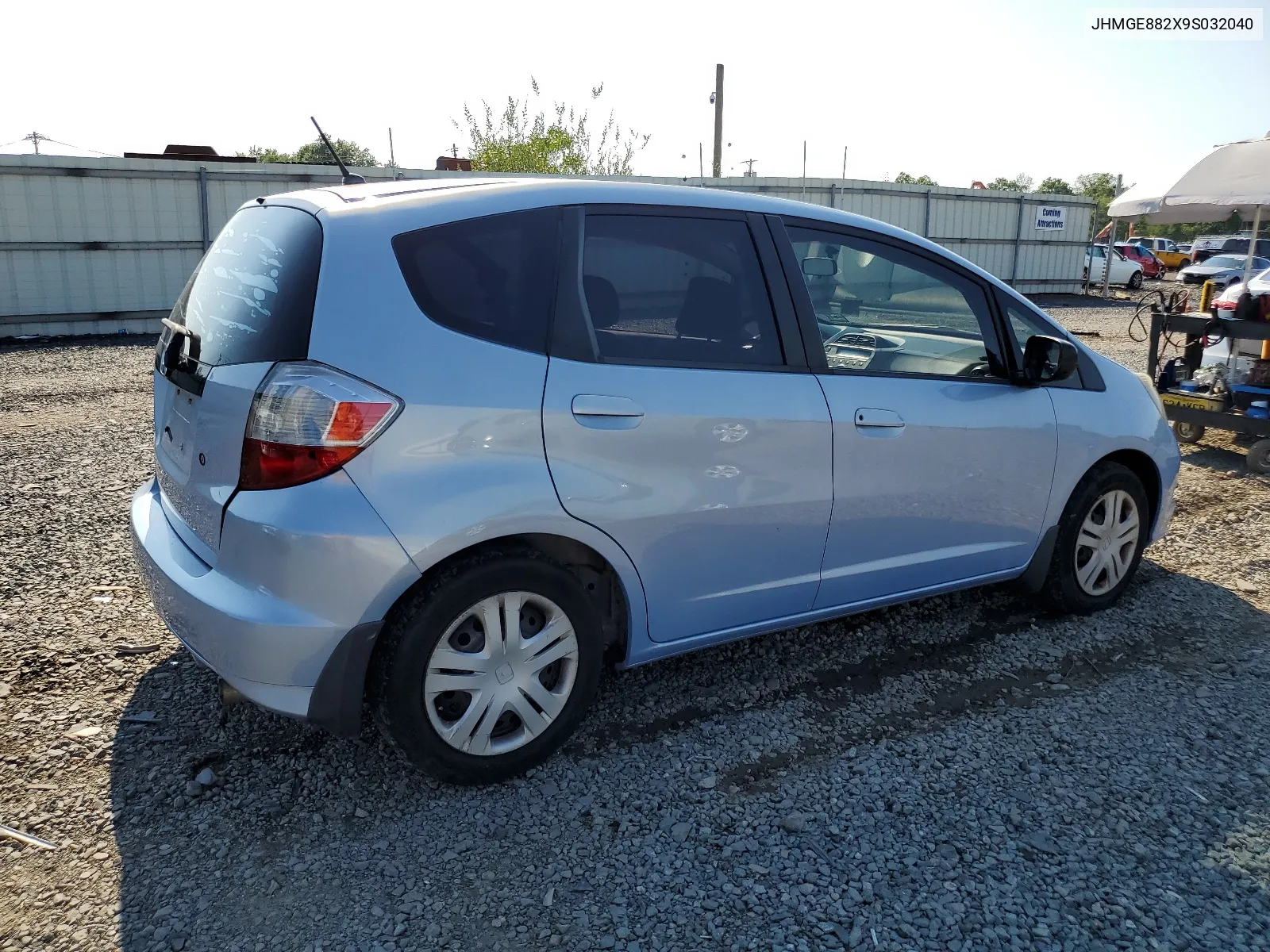 2009 Honda Fit VIN: JHMGE882X9S032040 Lot: 63217164