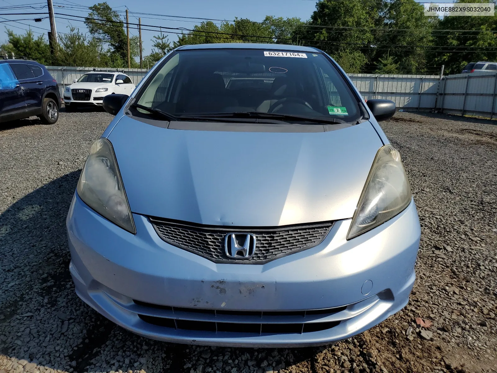 2009 Honda Fit VIN: JHMGE882X9S032040 Lot: 63217164