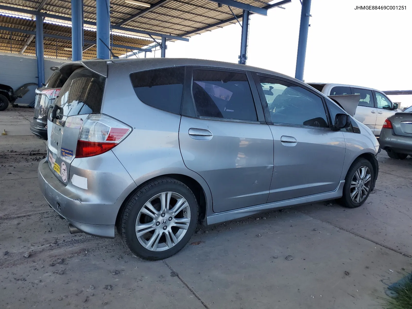 2009 Honda Fit Sport VIN: JHMGE88469C001251 Lot: 63362684