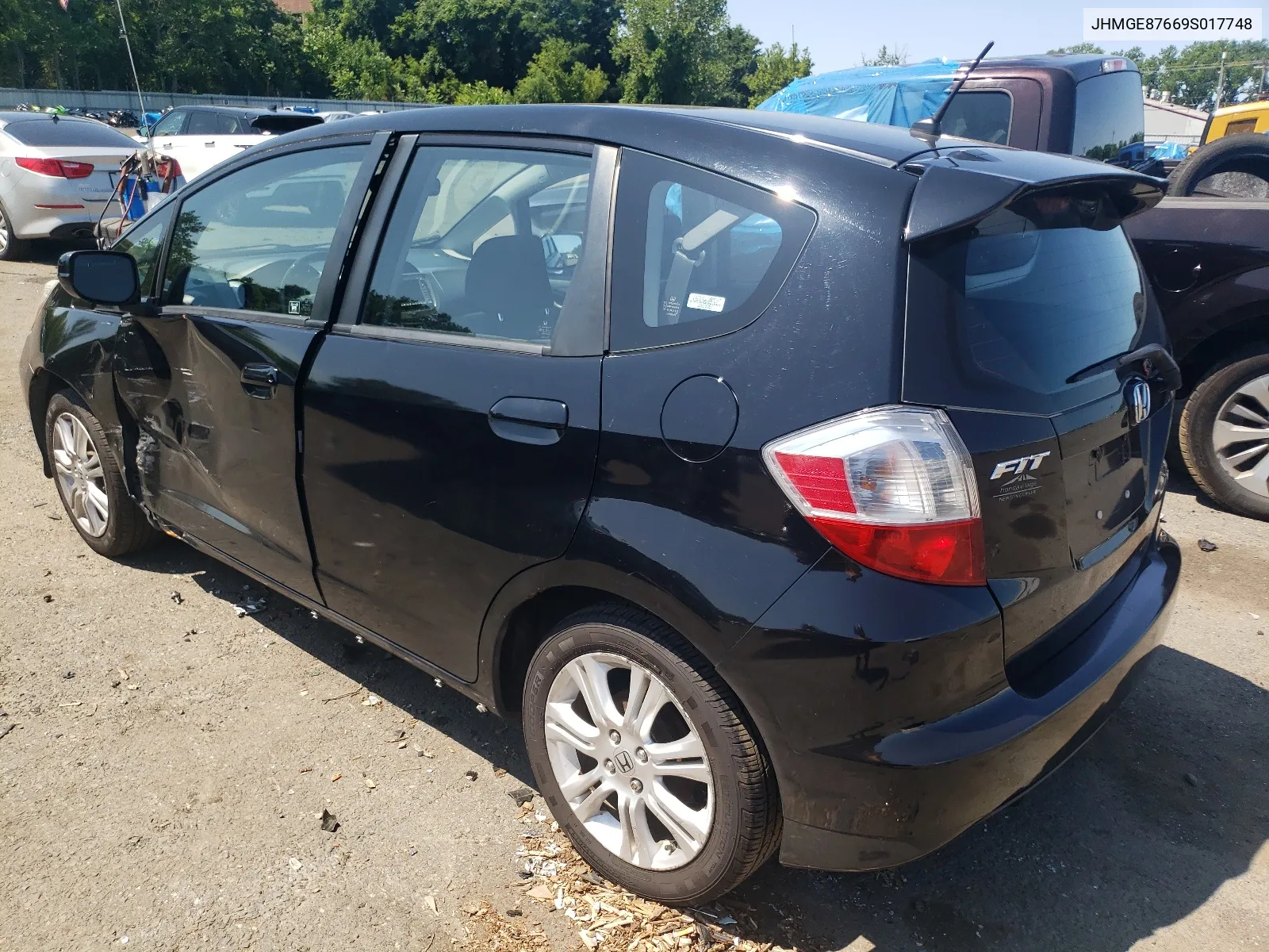 2009 Honda Fit Sport VIN: JHMGE87669S017748 Lot: 63651054