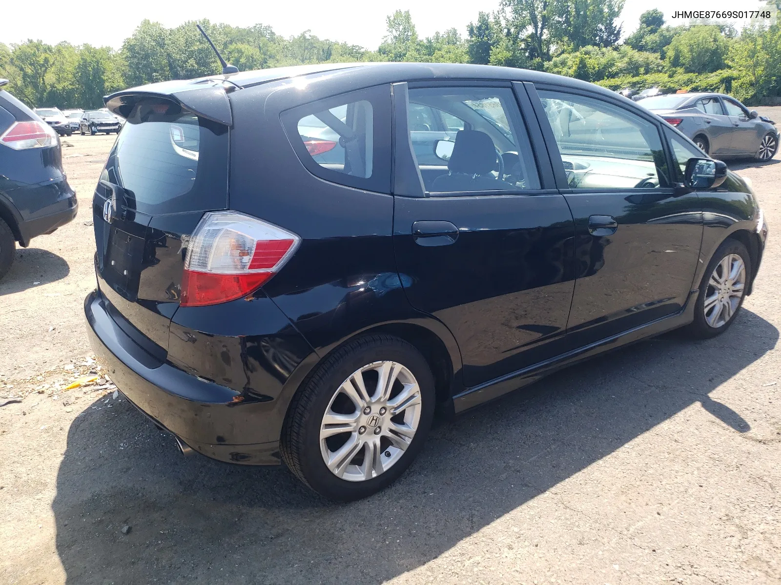 2009 Honda Fit Sport VIN: JHMGE87669S017748 Lot: 63651054