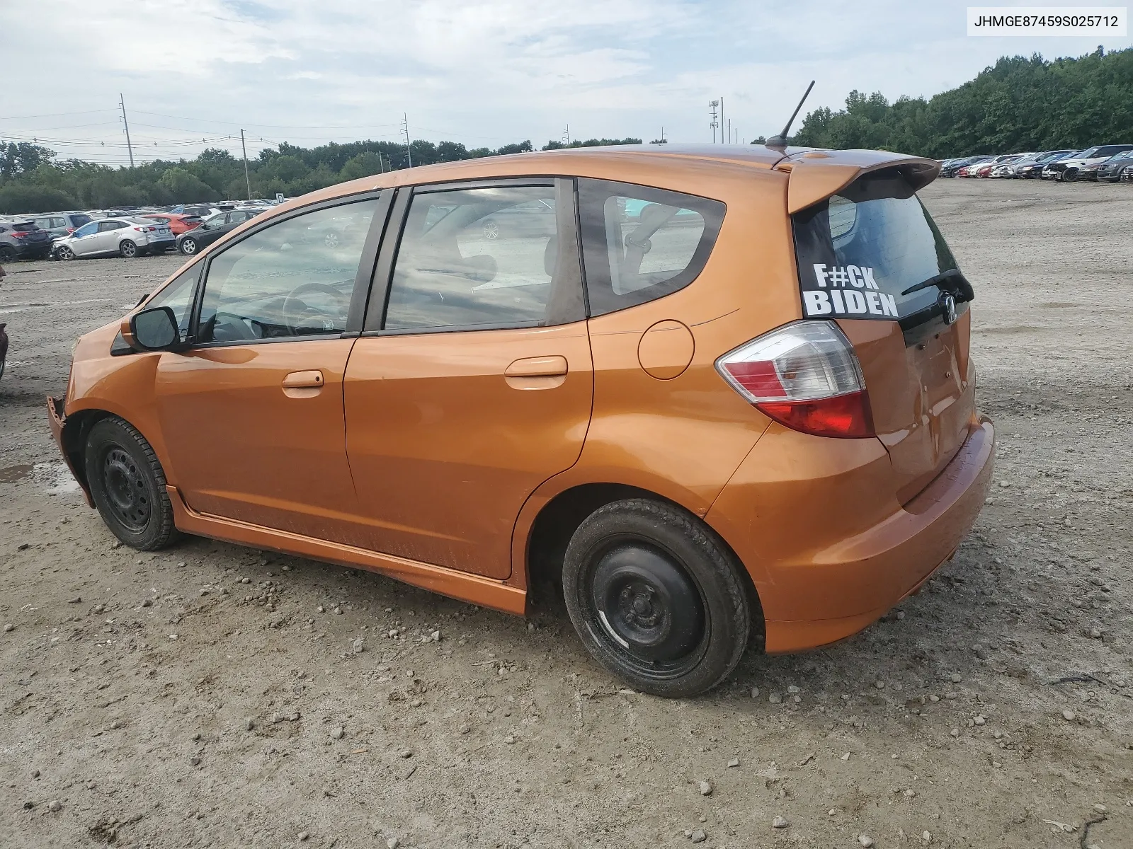 2009 Honda Fit Sport VIN: JHMGE87459S025712 Lot: 63660604