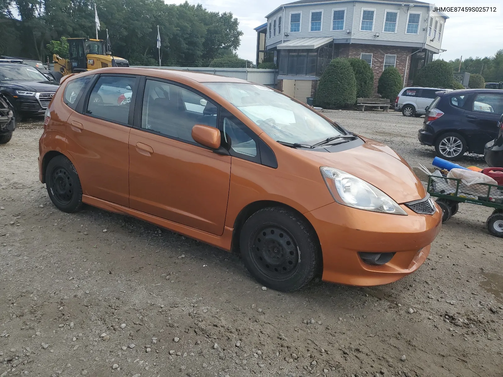 2009 Honda Fit Sport VIN: JHMGE87459S025712 Lot: 63660604