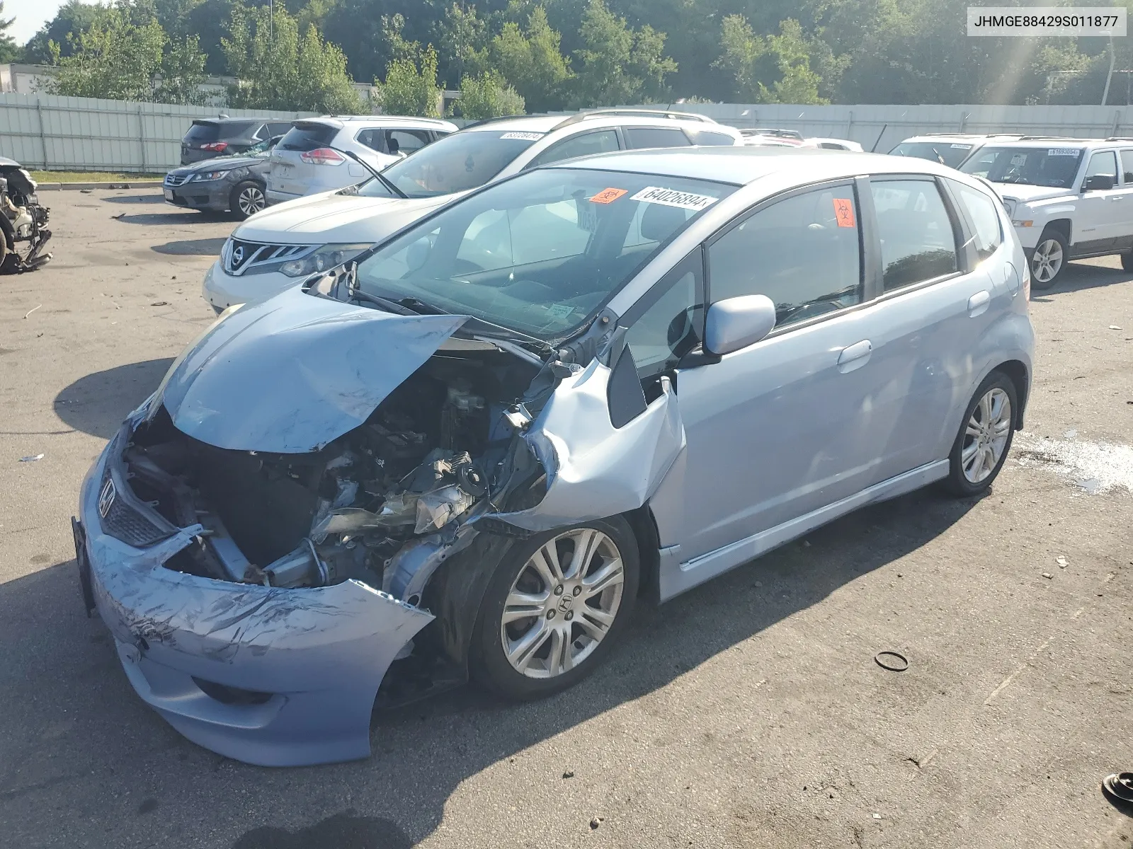 JHMGE88429S011877 2009 Honda Fit Sport