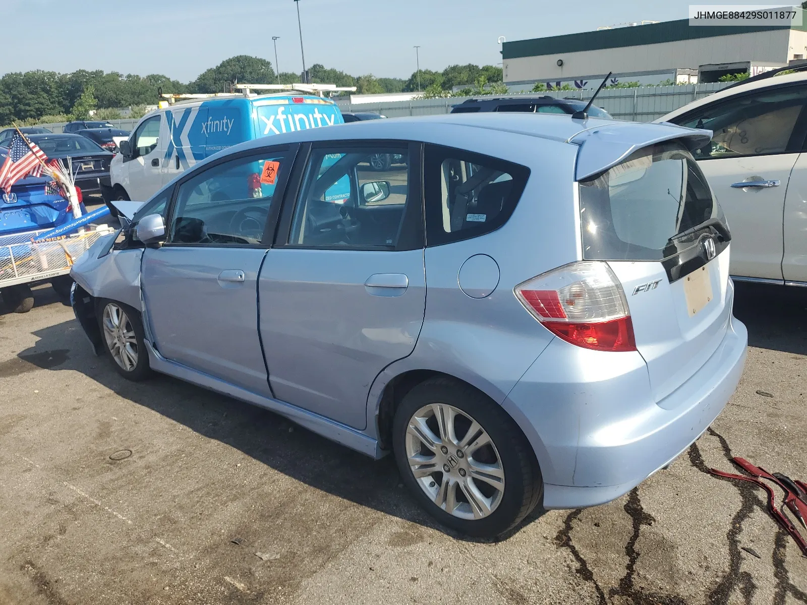 JHMGE88429S011877 2009 Honda Fit Sport