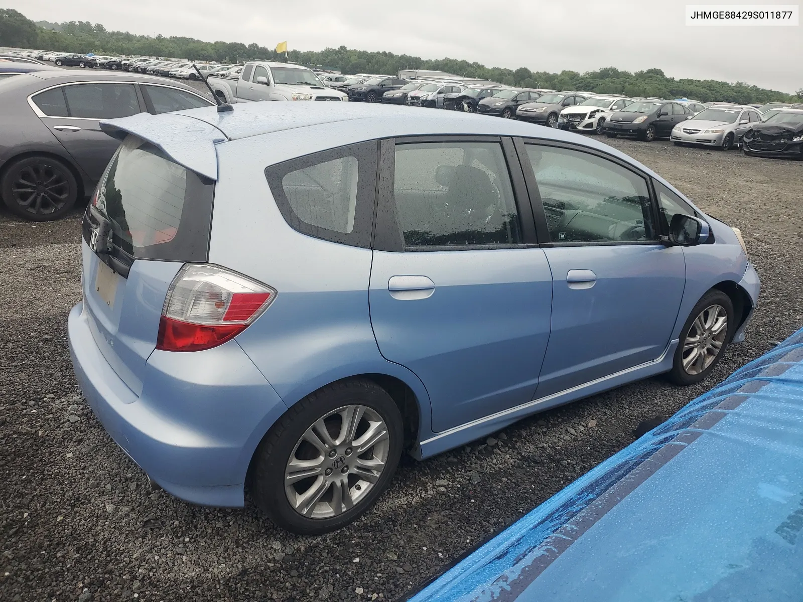 2009 Honda Fit Sport VIN: JHMGE88429S011877 Lot: 64026894