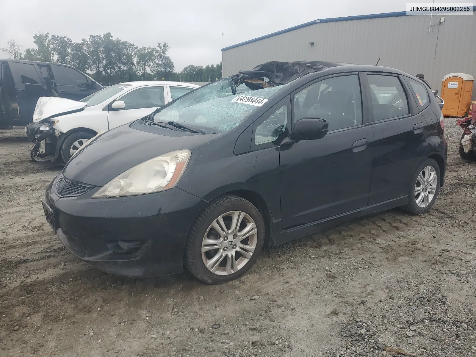 JHMGE88429S002256 2009 Honda Fit Sport