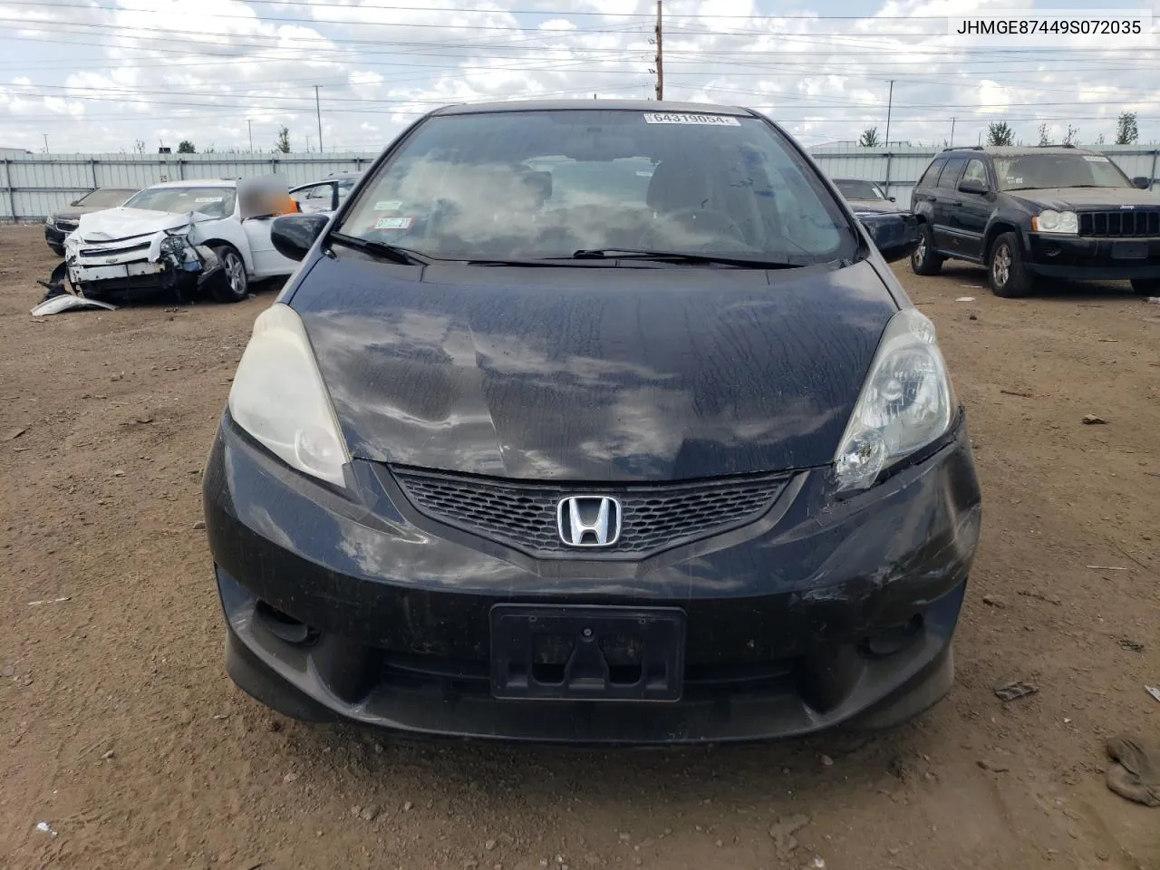 JHMGE87449S072035 2009 Honda Fit Sport