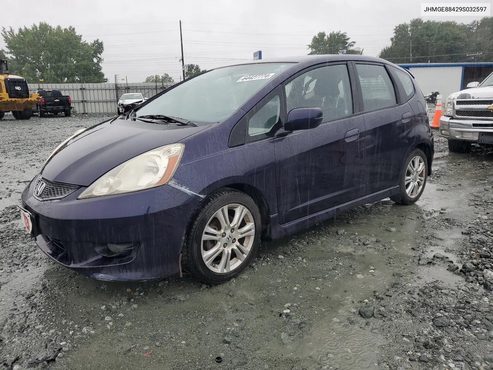 JHMGE88429S032597 2009 Honda Fit Sport