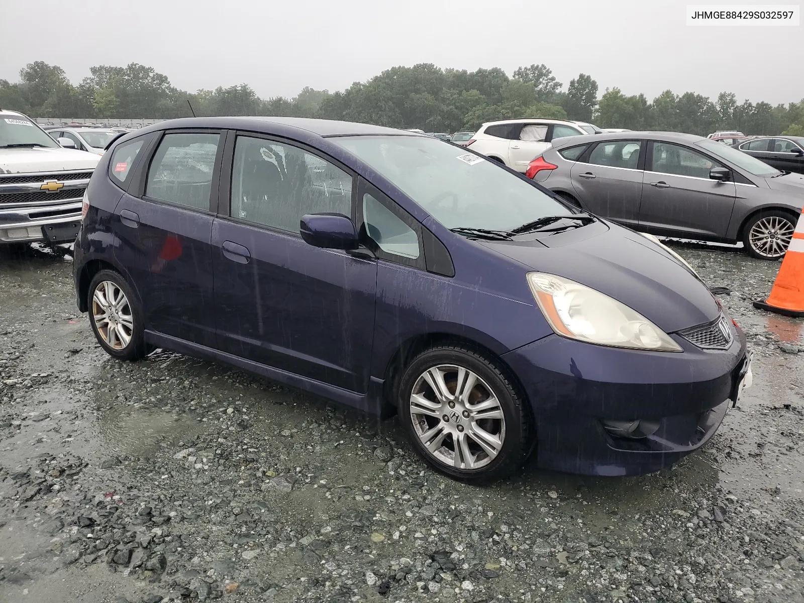 JHMGE88429S032597 2009 Honda Fit Sport