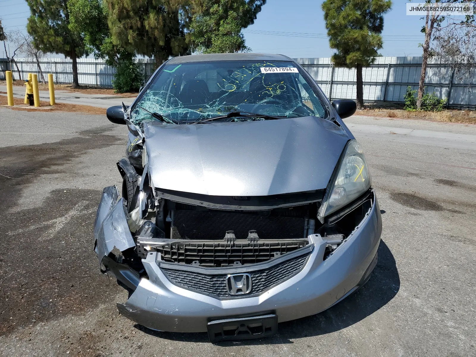 JHMGE88259S072168 2009 Honda Fit