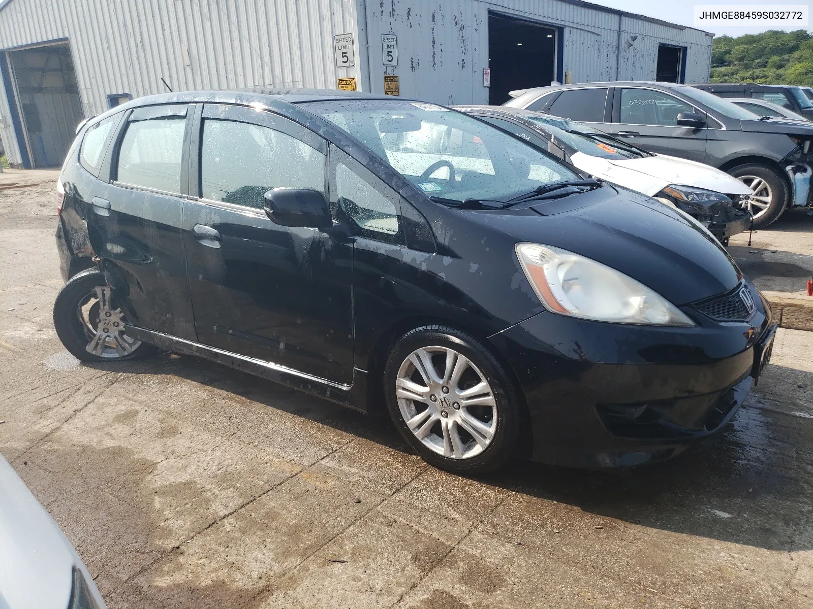 2009 Honda Fit Sport VIN: JHMGE88459S032772 Lot: 64577154