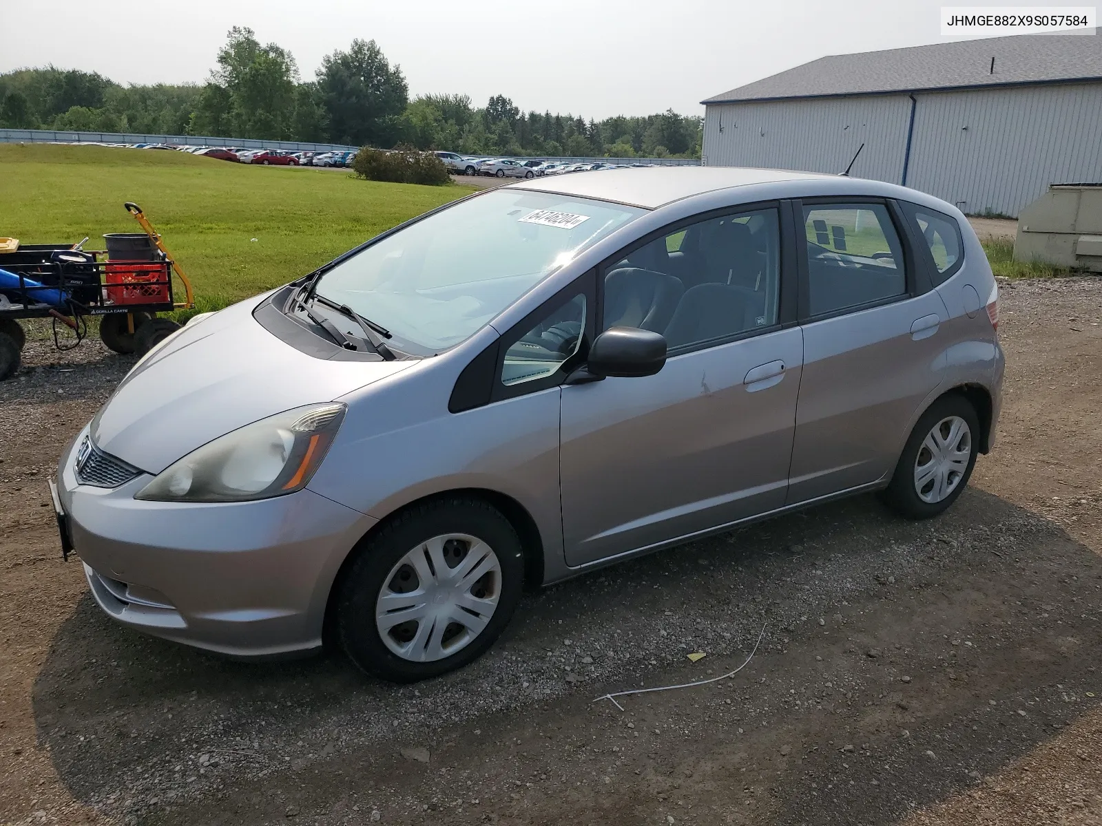 2009 Honda Fit VIN: JHMGE882X9S057584 Lot: 64746204