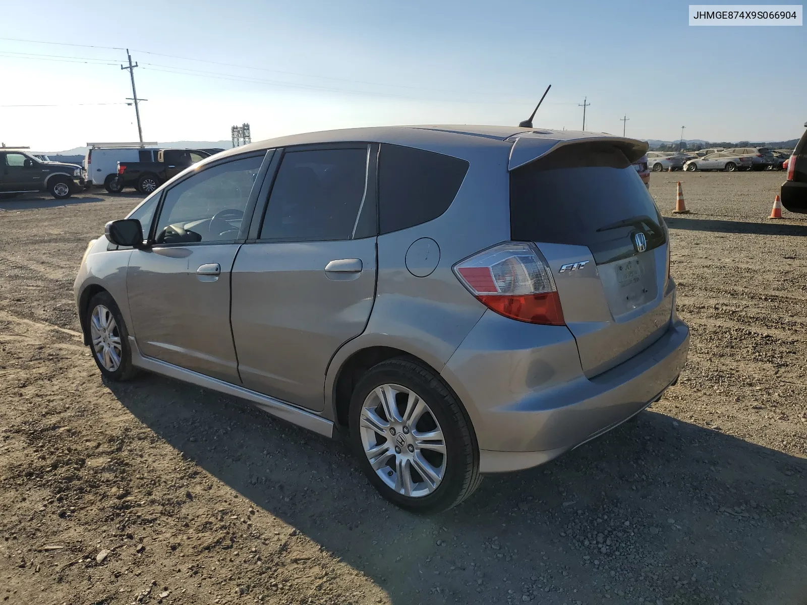 2009 Honda Fit Sport VIN: JHMGE874X9S066904 Lot: 65348814