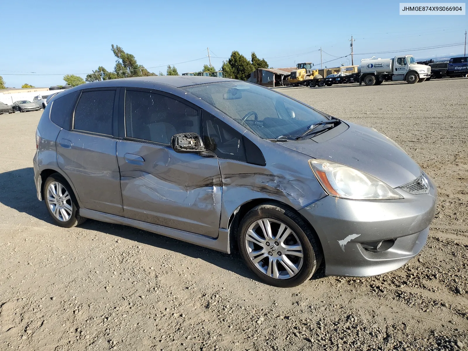 2009 Honda Fit Sport VIN: JHMGE874X9S066904 Lot: 65348814