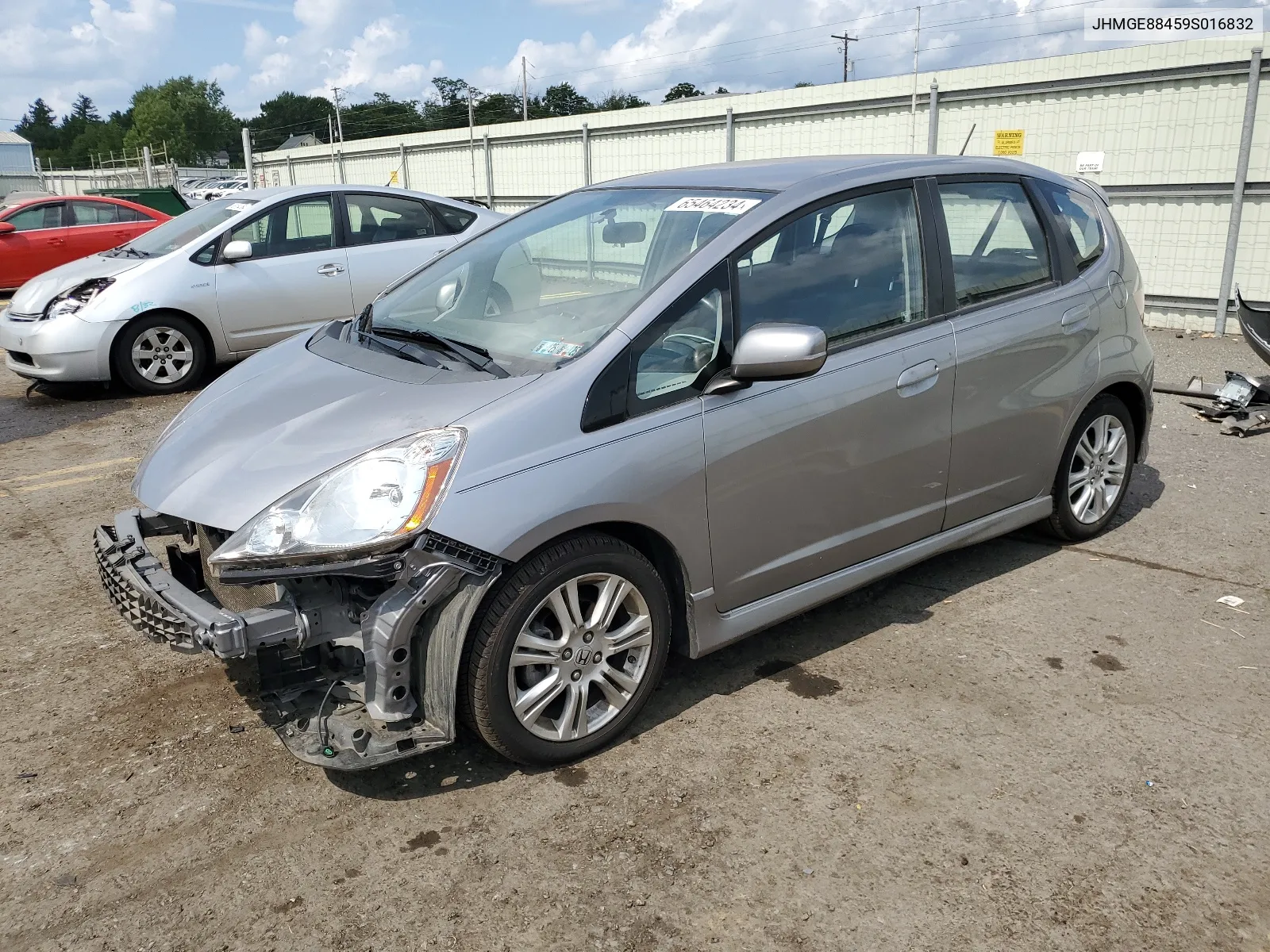 JHMGE88459S016832 2009 Honda Fit Sport