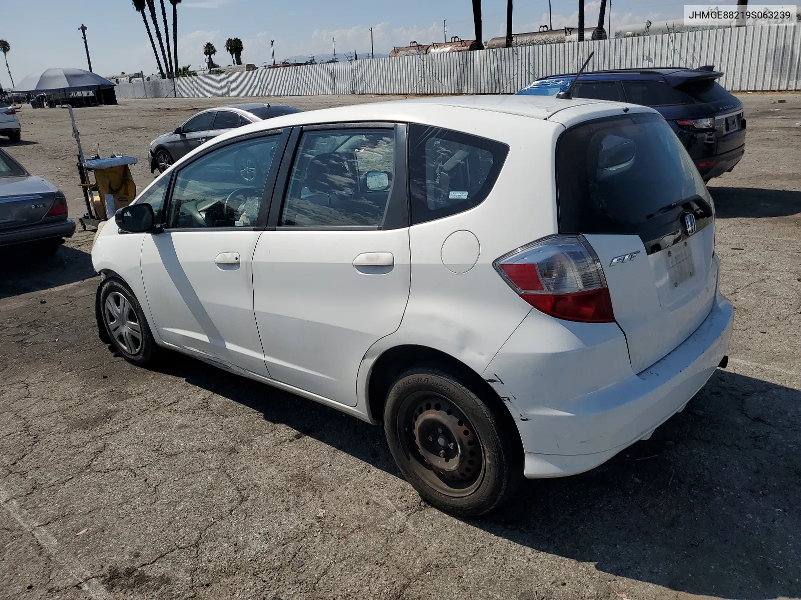 2009 Honda Fit VIN: JHMGE88219S063239 Lot: 65955794