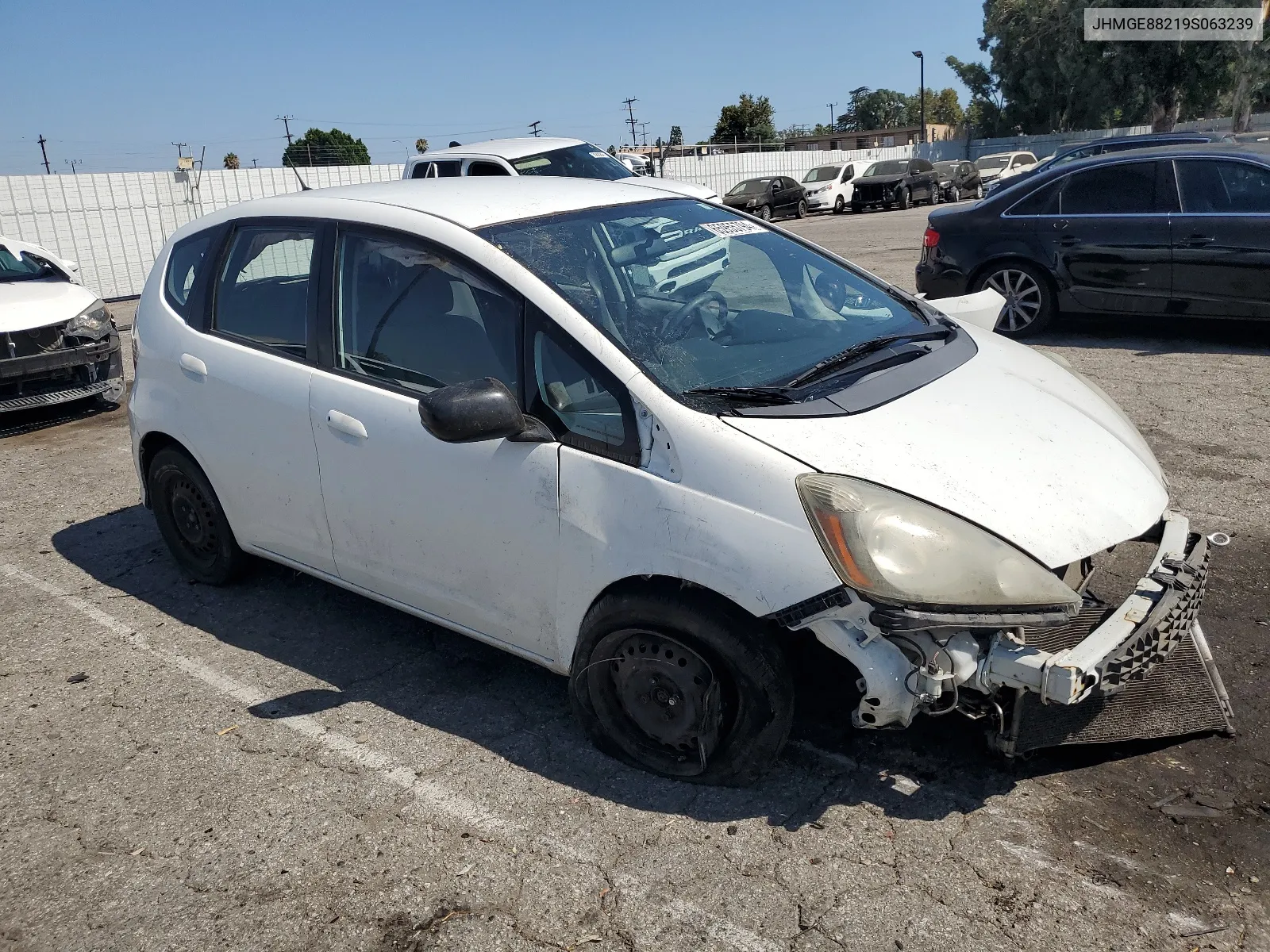 JHMGE88219S063239 2009 Honda Fit