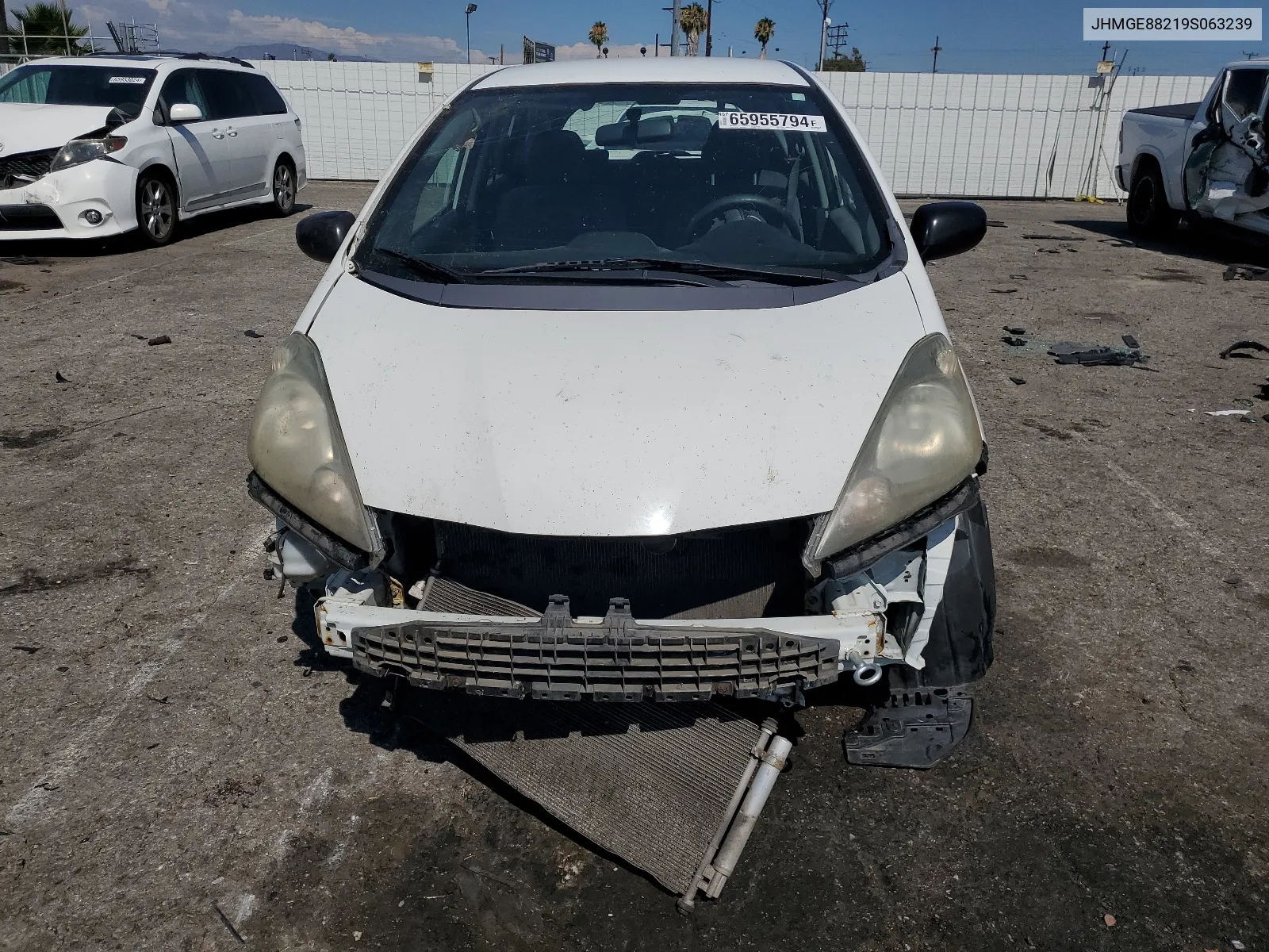 JHMGE88219S063239 2009 Honda Fit