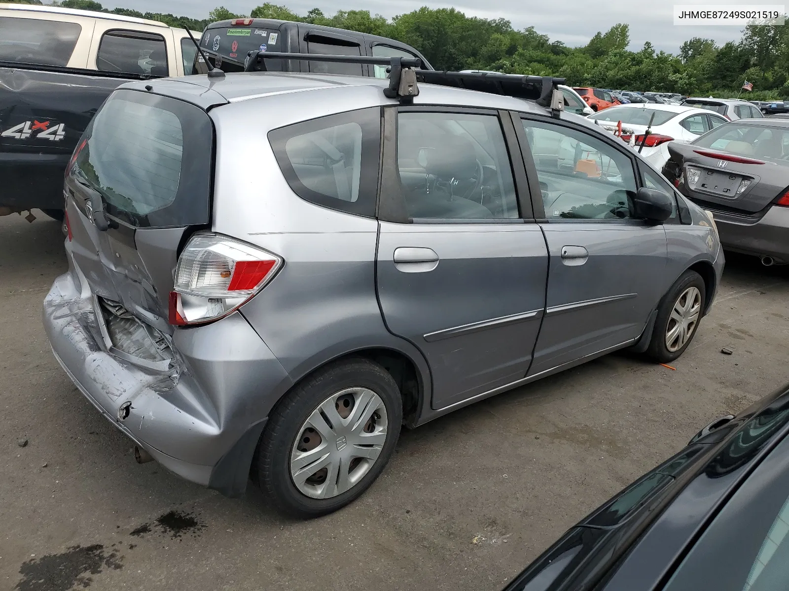 2009 Honda Fit VIN: JHMGE87249S021519 Lot: 66299784