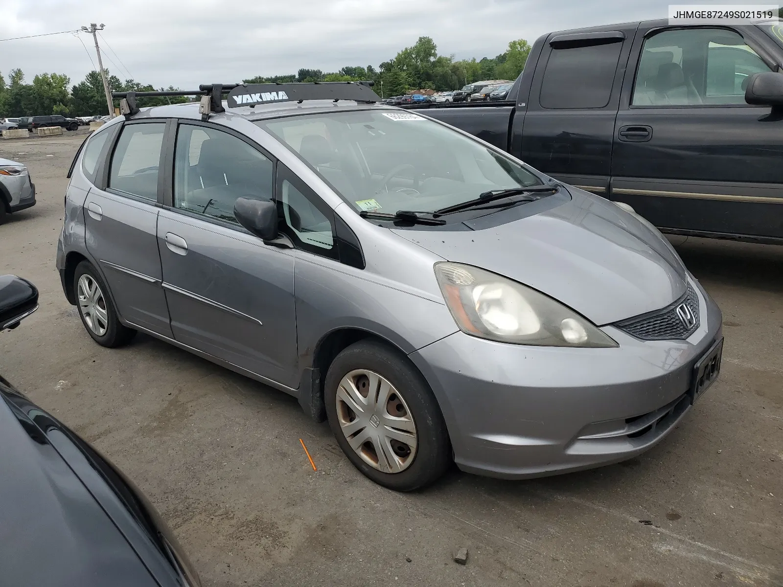 2009 Honda Fit VIN: JHMGE87249S021519 Lot: 66299784