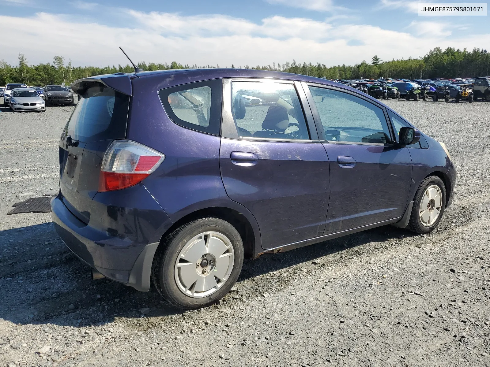 JHMGE87579S801671 2009 Honda Fit Lx